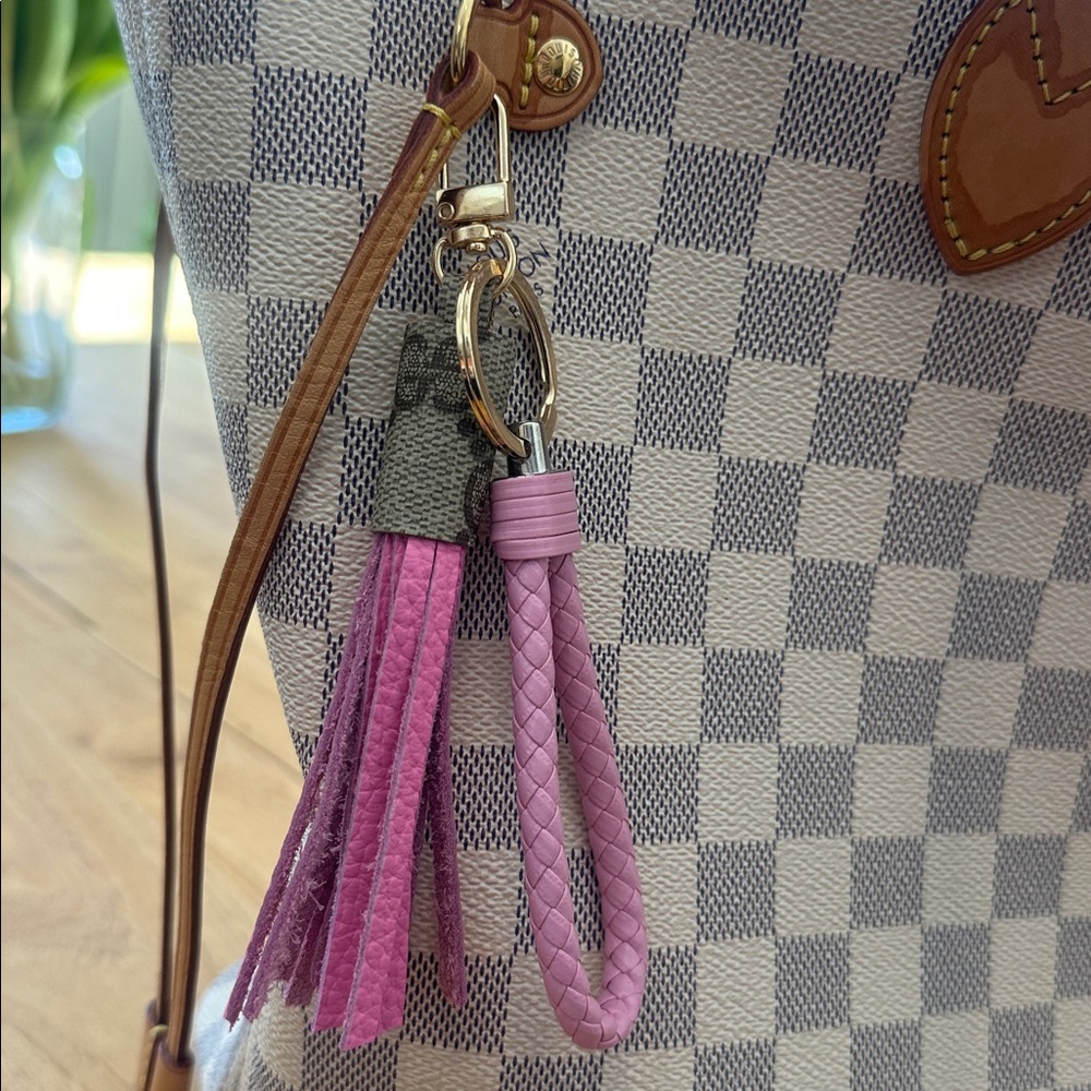Handmade tassel keychain